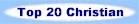 Top 20 songs Christian and Gospel music lyrics chart